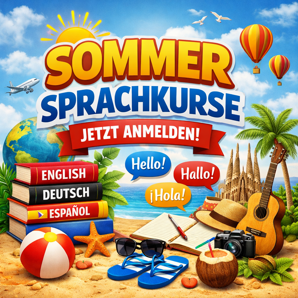 Öffnet die Seite 'Sprachen lernen im Sommer'